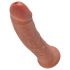 King Cock 8 dildo (20 cm) - mørkt natur