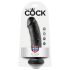 King Cock 8 Dildo (20 cm) - Svart