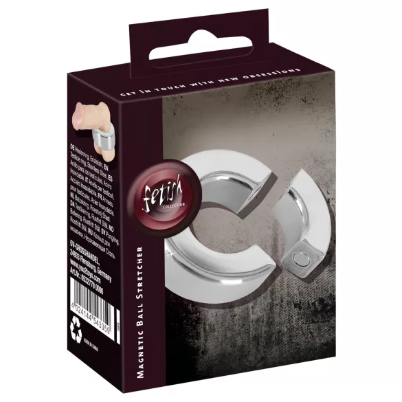 Sextreme - tung magnetisk pungring og forlengelse (341g)