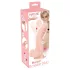 Nature Skin - realistisk dildo med sugekopp (hudfarget, medium)