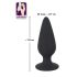 Black Velvet Tung Anal Plug - Svart, 40g