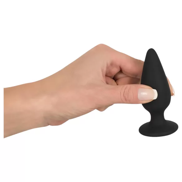 Black Velvets Heavy - 75 g analplugg (svart)