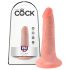 King Cock 5 dildo (13 cm) - naturlig