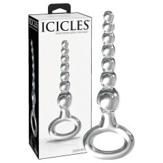 Icicles No. 67 - Kulere Glassdildo (Gjennomsiktig)