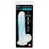 You2Toys Glow in the Dark - sugekopp, selvlysende dildo (blå)