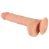 realistixxx - realistisk dildo med sugekopp (22 cm, hudfarget)