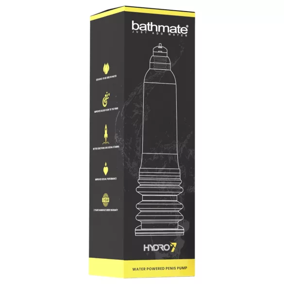 Bathmate Hydro7 - gjennomsiktig penispumpe