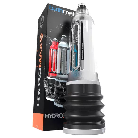 Bathmate Hydromax9 - hydraulisk penispumpe (gjennomsiktig)