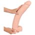 Realistixxx Giant 3XL - naturtro dildo (42 cm) - naturfarget