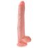 King Cock 14 med baller (35 cm) - naturtro