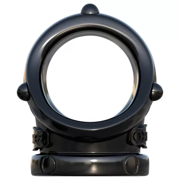 Fantasy Rock Hard - penisring og testikkelstrekkring (svart)