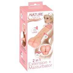 Nature Skin - 2i1 myk rumpe og penisovertrekk (naturlig)