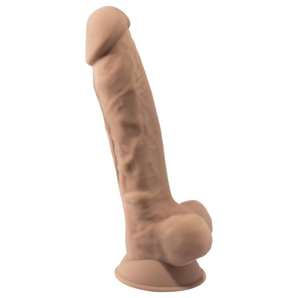 Silexd 7 - sugekopp dildo - 17,5 cm (natur)