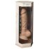 Silexd 7 - sugekopp dildo - 17,5 cm (natur)