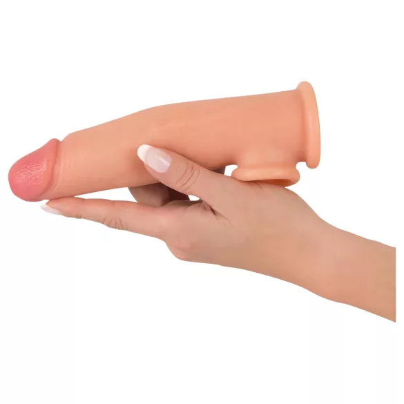 Realistixxx - Penisforlengende med ring - 19cm (naturtro)