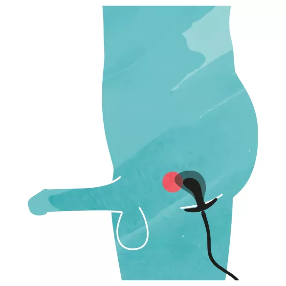 You2Toys - oppblåsbar anal utvider plugg (svart)