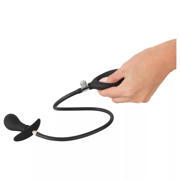 You2Toys - oppblåsbar anal utvider plugg (svart)