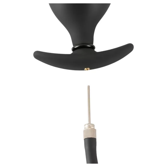 You2Toys - oppblåsbar anal utvider plugg (svart)