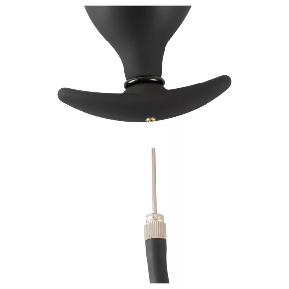 You2Toys - oppblåsbar anal utvider plugg (svart)