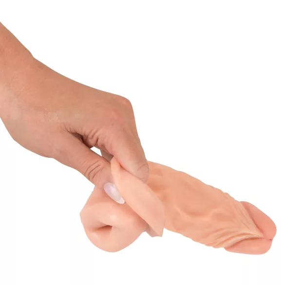 Nature Skin - penisforlengende og -fortykkende hylse (19,5 cm)
