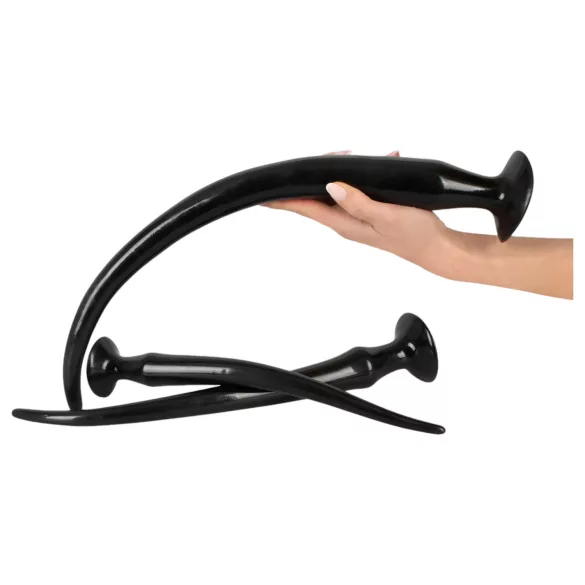 You2Toys - ekstra lang analplug‑sett (3 deler, svart)