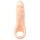 Realistixxx Double F - naturtro dildo med penisring (natur)