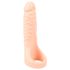 Realistixxx Double F - naturtro dildo med penisring (natur)