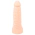 Realistixxx Double F - naturtro dildo med penisring (natur)