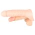 Realistixxx Double F - naturtro dildo med penisring (natur)