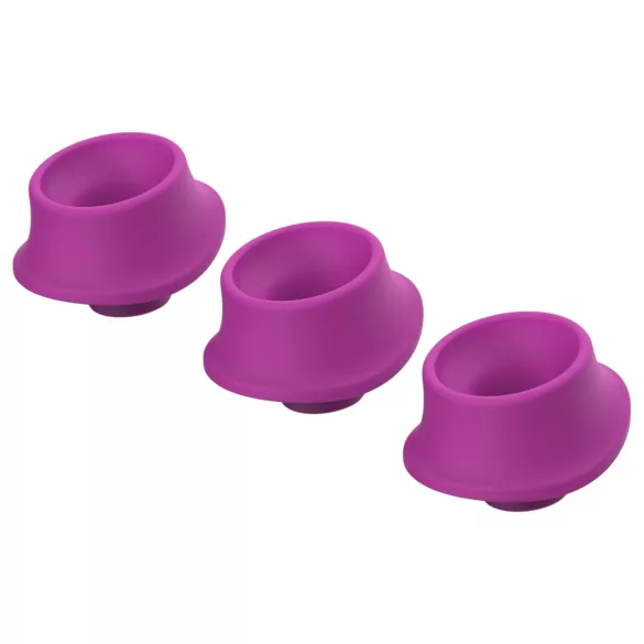 Womanizer L - ekstra sugehode sett - lilla (3 stk) - stor