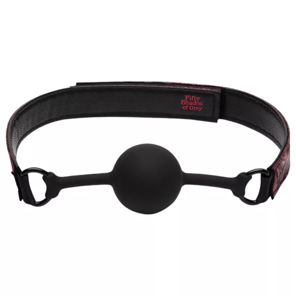 Fifty Shades - munnrist (svart-rød)