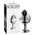 Icicles No. 25 - Konisk, glass analplugg (gjennomsiktig)