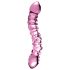 Icicles No. 55 - Toveis G-punkt glassdildo (rosa)