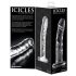 Icicles No. 62 - Klar Glassdildo med Penisdesign