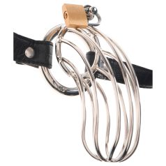 Fetish The Prisoner - metallisk penisbure (sølv)