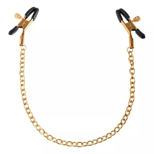 Pipedream Fetish Fantasy Gold - Brystvorteklyper (gull)