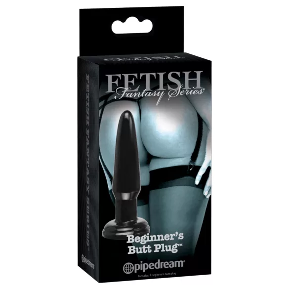 Fetish Fantasy - analplugg (svart)