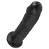 King Cock 9 - sugekopp dildo (svart)