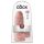 King Cock 9 Chubby – sugekoppdildo med testikler (23 cm) – naturfarge