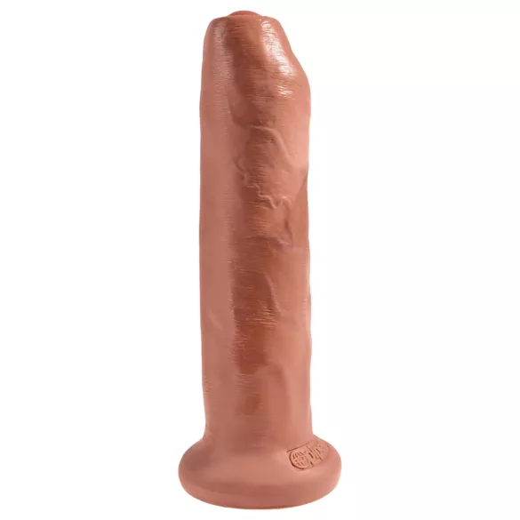 King Cock 7 - realistisk dildo (18 cm) - mørk natur