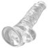King Cock Klar 8 - sugekoppdildo med testikler (20cm)