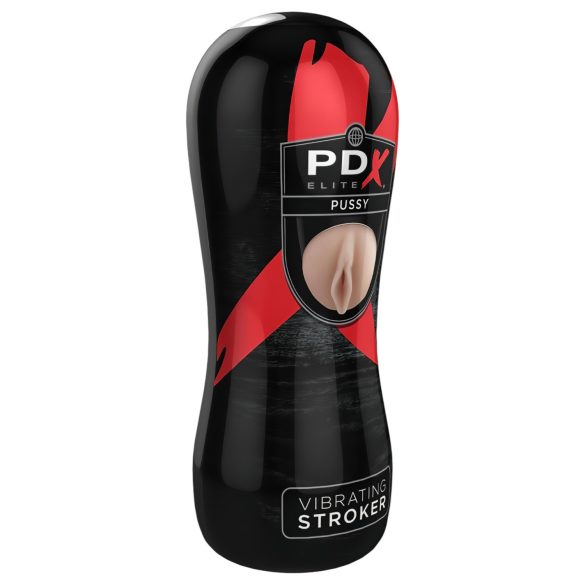 PDX Vaginal Vibrator - Vibrerende Kunstig Vagina (naturlig)