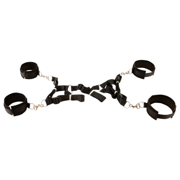 Fetish Fantasy - Sengbindesett (svart)