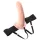Fetish Fantasy - påsettbar hul dildo (naturlig)