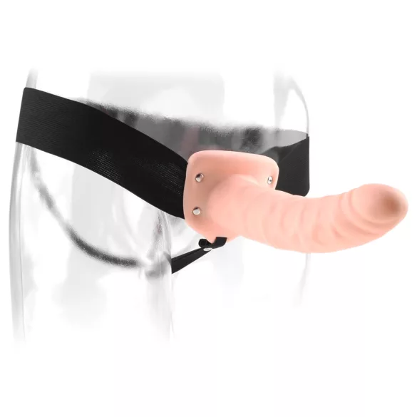 Fetish Fantasy - påsettbar hul dildo (naturlig)