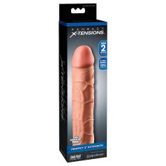   X-TENSION Perfect 2 - naturtro penismansjett (20,3 cm) - naturlig
