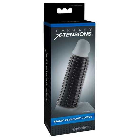 Pipedream - Fantasy X-Tensions - nubbet penisring (svart)