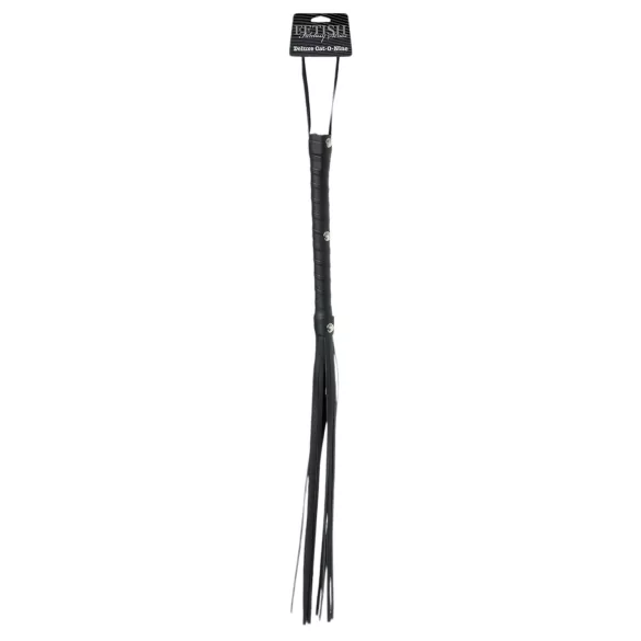 Pipedream - Fetish Fantasy Deluxe Cat-O-Nine - pisk - svart (65 cm)
