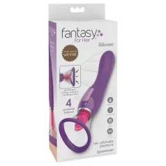 Pipedream - Fantasy - oppladbar 3-i-1 slikkemaskin (lilla)