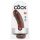 King Cock 8 Dildo (20cm) - Brun